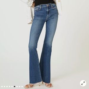 Mother— The Weekender High-Rise Flare Jeans